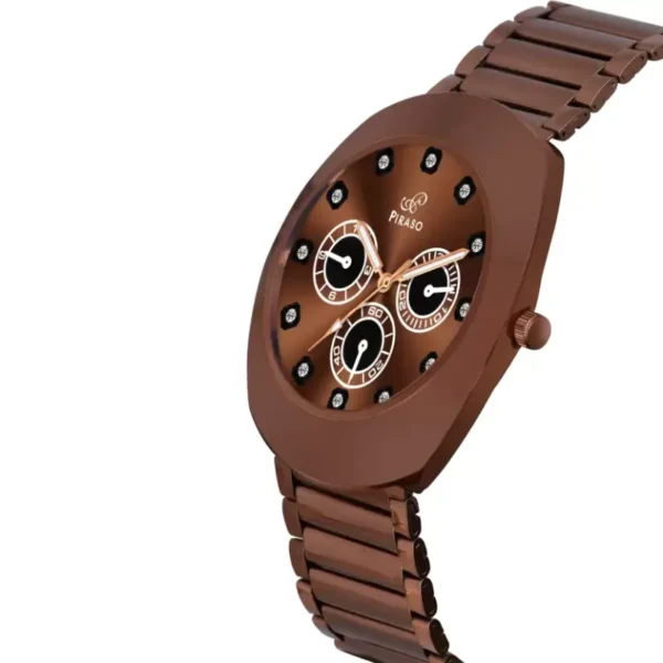Piraso RA-DO 2026 brown dial analog watch, men's luxury watch