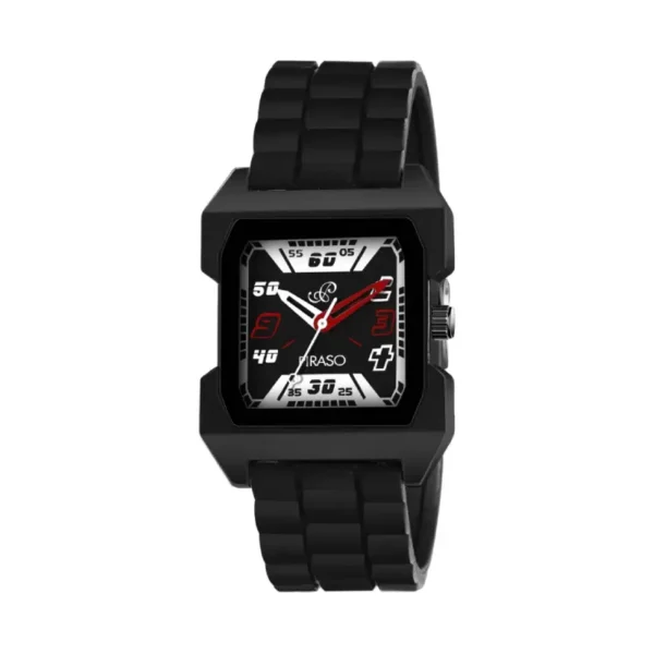 Piraso 3122 Men's Watch, Multicolor Dial, Black Mesh Strap