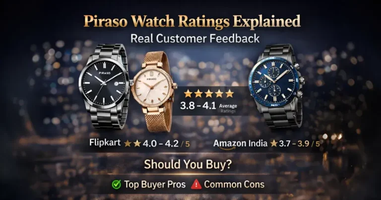Piraso Watch Ratings Explained