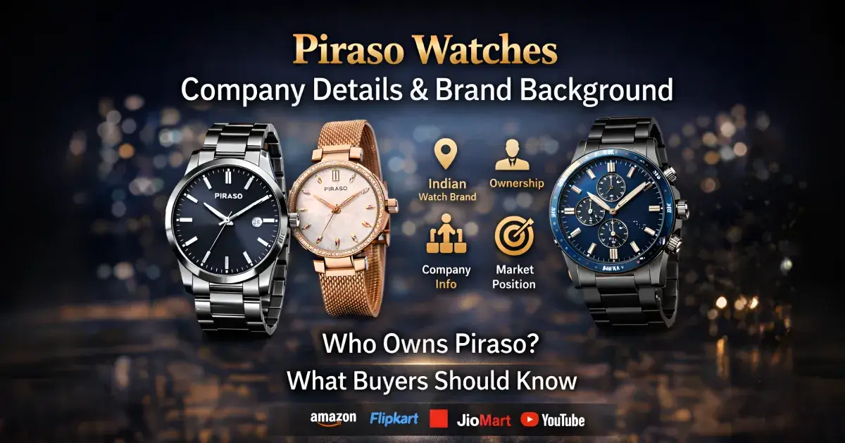 Piraso watches company details and brand background information