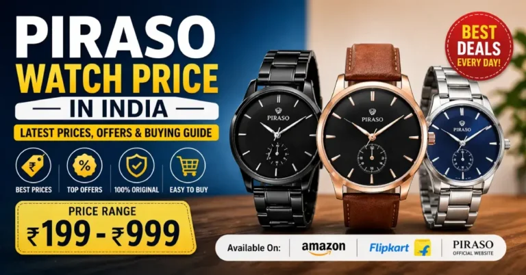 Piraso Watch Price in India