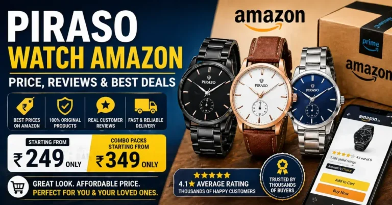 Piraso Watch on Amazon