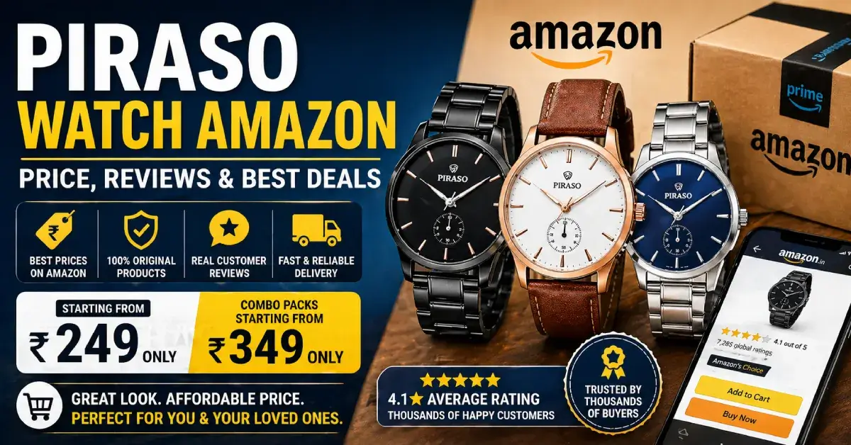 Piraso Watch on Amazon